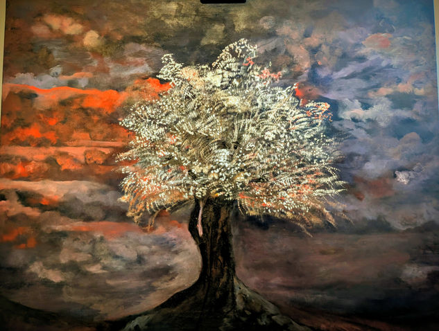 EN BLOOM Óleo Tela Paisaje