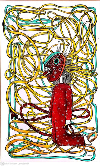 Diablilla Acrílico Tabla Otros