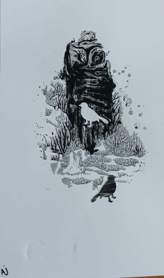 MUNDO POSMOOVAL Monoprint