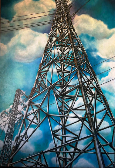 LA PRIMERA SEÑAL Oil Canvas Landscaping