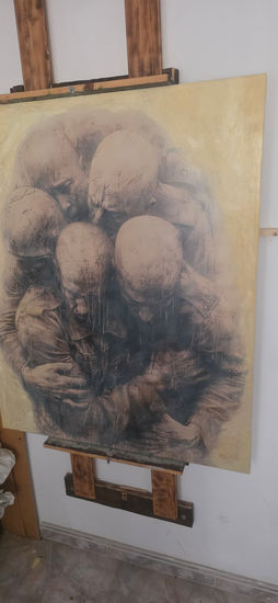 Hermanos de la Lluvia Oil Canvas Others