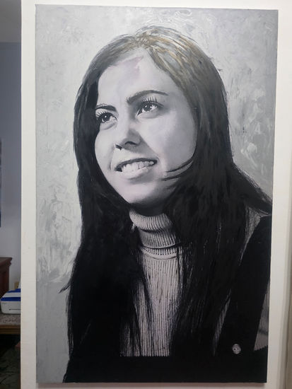 Madre Oil Canvas Portrait