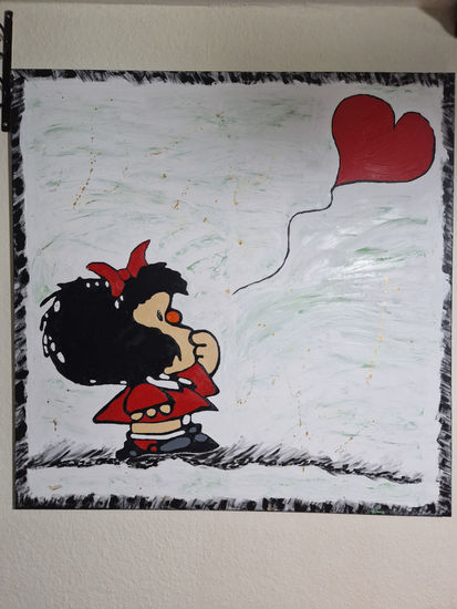 Mafalda Oil Canvas Figure Painting