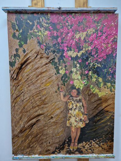 Marilyn Óleo Lienzo Retrato