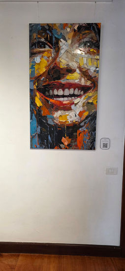 Nacer Oil Canvas Figure Painting