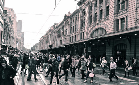 Flinders Street...