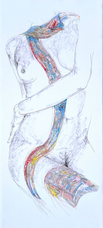 Lady with a scarf