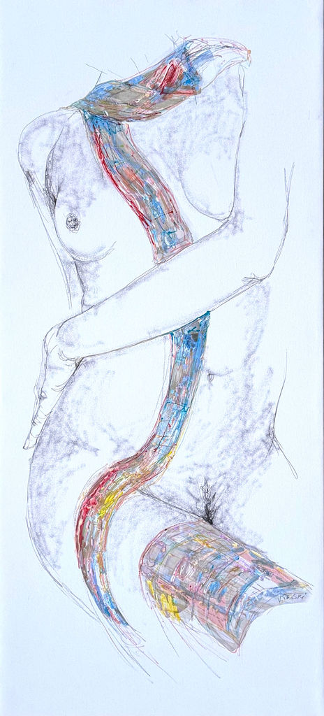 Lady with a scarf