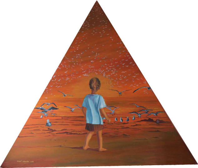 Liberdade Óleo Lienzo Figura