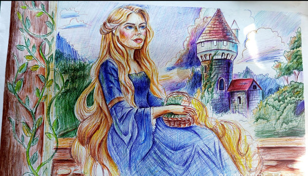 Rapuncel Mediaval Tinta