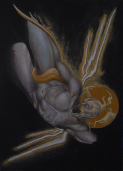 Desdivinización III Óleo Lienzo Desnudos