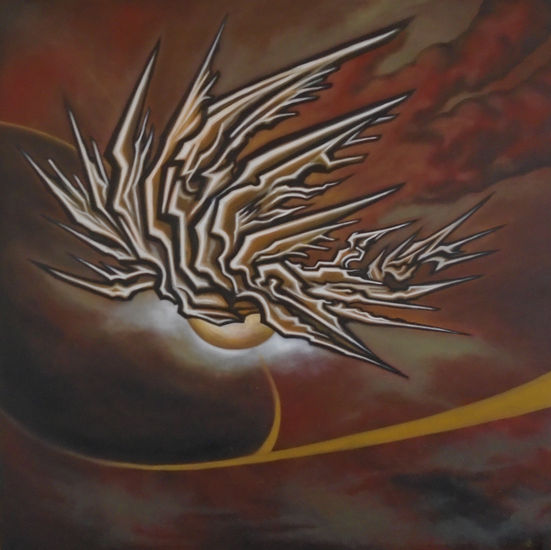 Desdivinización VIII Oil Canvas Figure Painting