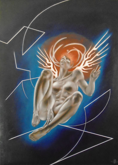 Desdivinización X Oil Canvas Nude Paintings