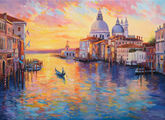 Venice at Sunset Glow