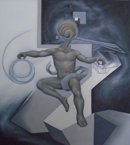 Permanente Impermanencia Óleo Lienzo Figura