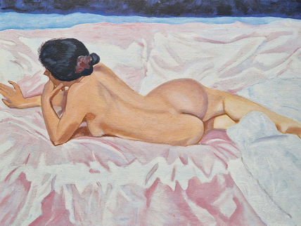 Mujer desnuda...
