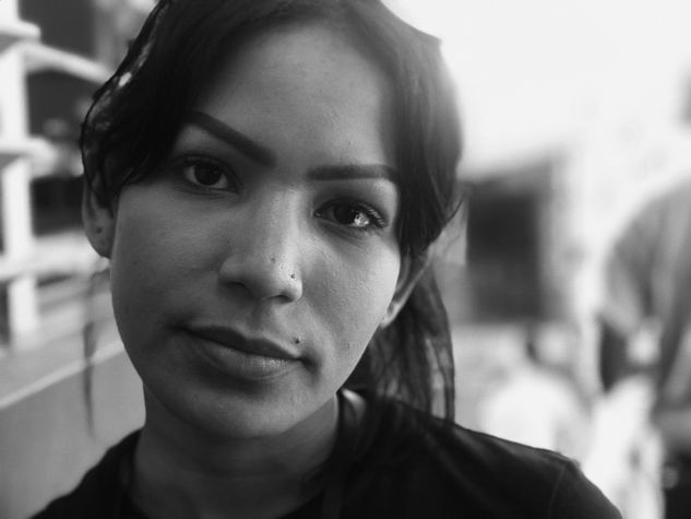 Rossa Retrato Blanco y Negro (Digital)