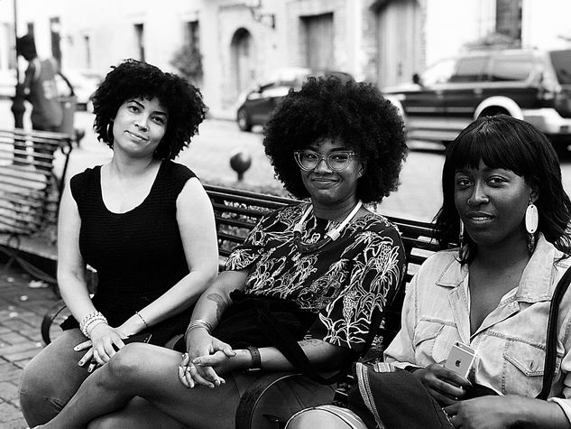Trio dominicano Retrato Blanco y Negro (Digital)