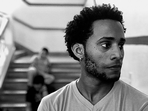 El Galan Portrait Black and White (Digital)