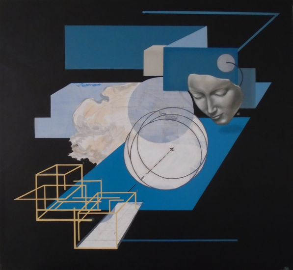 Ergo Sum VI Óleo Lienzo Figura