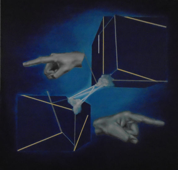 Ergo Sum V Oil Canvas Figure Painting