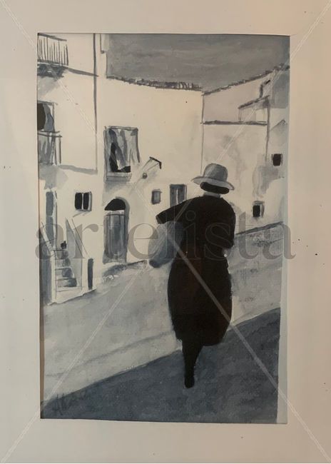 Mujer con cerámica