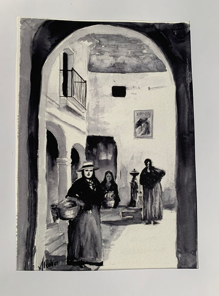 Patio interior
