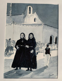 Pareja de señoras...