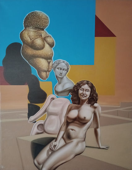 Descosificación Oil Canvas Nude Paintings