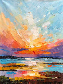 Sunraise on ocean 1536