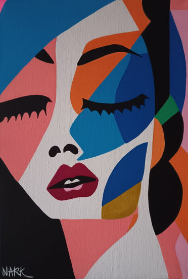 Fragmented Silence Acrílico Lienzo Otros