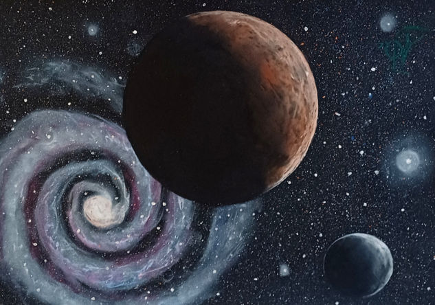 Gravitational Dance Acrylic Card Others