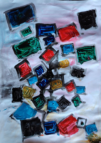 Sin titulo Acrílico Papel Otros