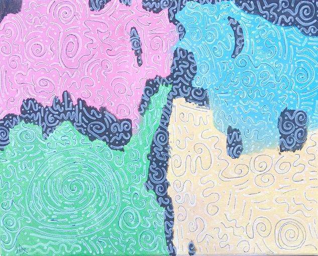 Elementos Acrílico Lienzo Otros