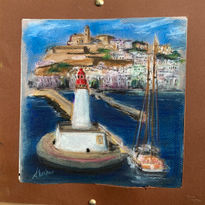 Faro puerto de Ibiza