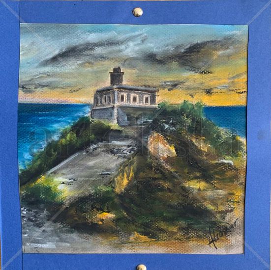 Faro de punta grossa Pastel Card Landscaping