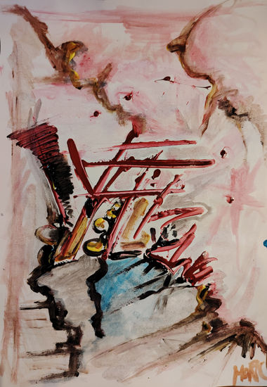 Crusificcion Acrylic Paper Others