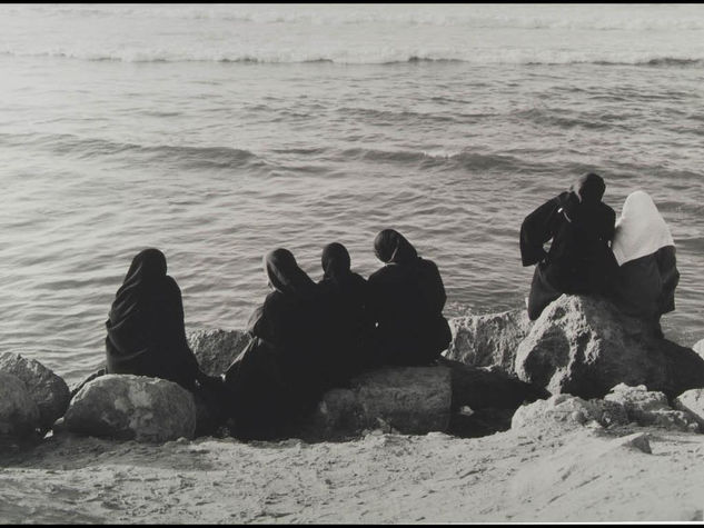 Mujeres al sol (Casablanca) Portrait Black and White (Manual)