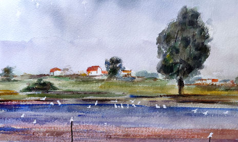 Aquarel.les. Paisatges