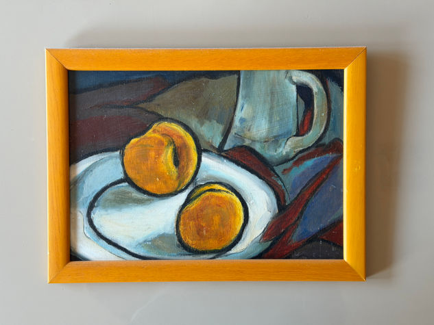 Bodegón melocotones Others Others Still Life Paintings