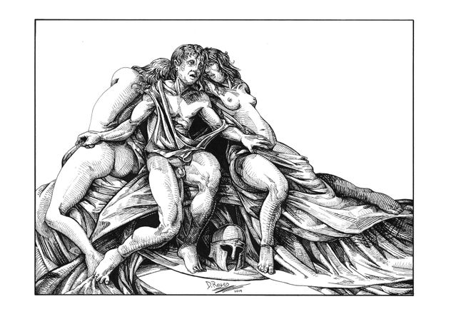 AQUILES EN LA CORTE DE LICOMEDES