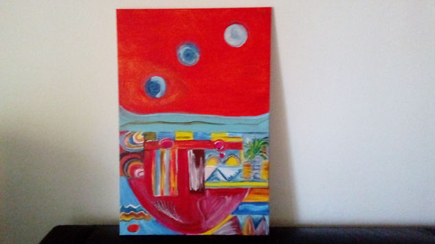 NOA Acrylic Canvas Marine Painting