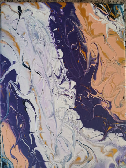 Fluidez en contraste Acrylic Canvas Others