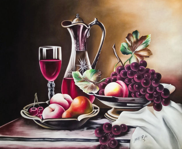 Edén Oil Canvas Still Life Paintings
