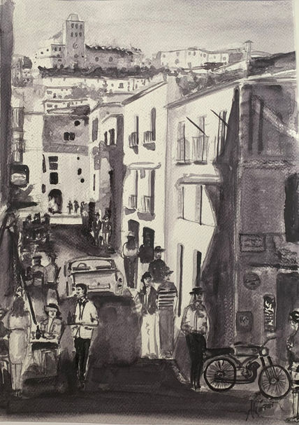 Calle en Dalt Vila