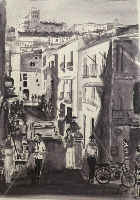 Calle en Dalt Vila