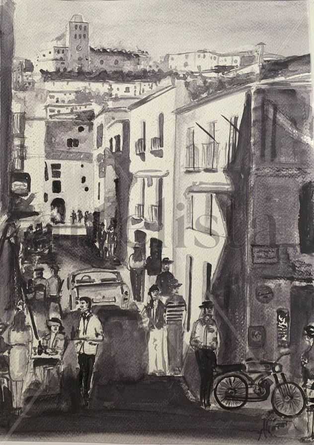 Calle en Dalt Vila