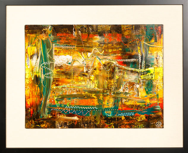 Ecos de metal Acrylic Canvas Others