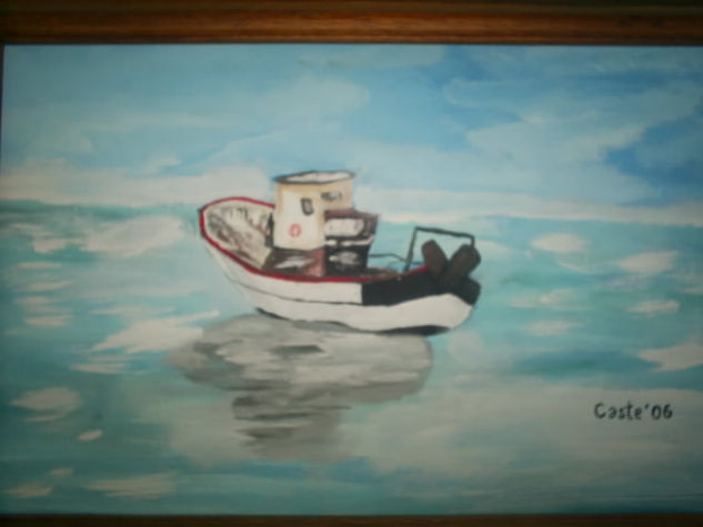 Pesquero Acrílico Tabla Marina