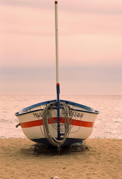 Barca en calella